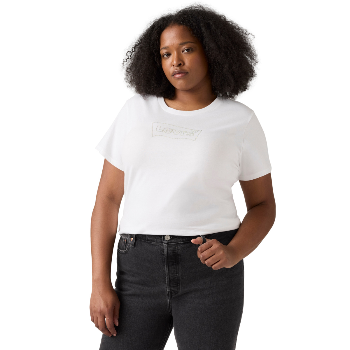 Levi&rsquo;s&reg; Playera Perfect Logo Para Mujer Curvy image number null