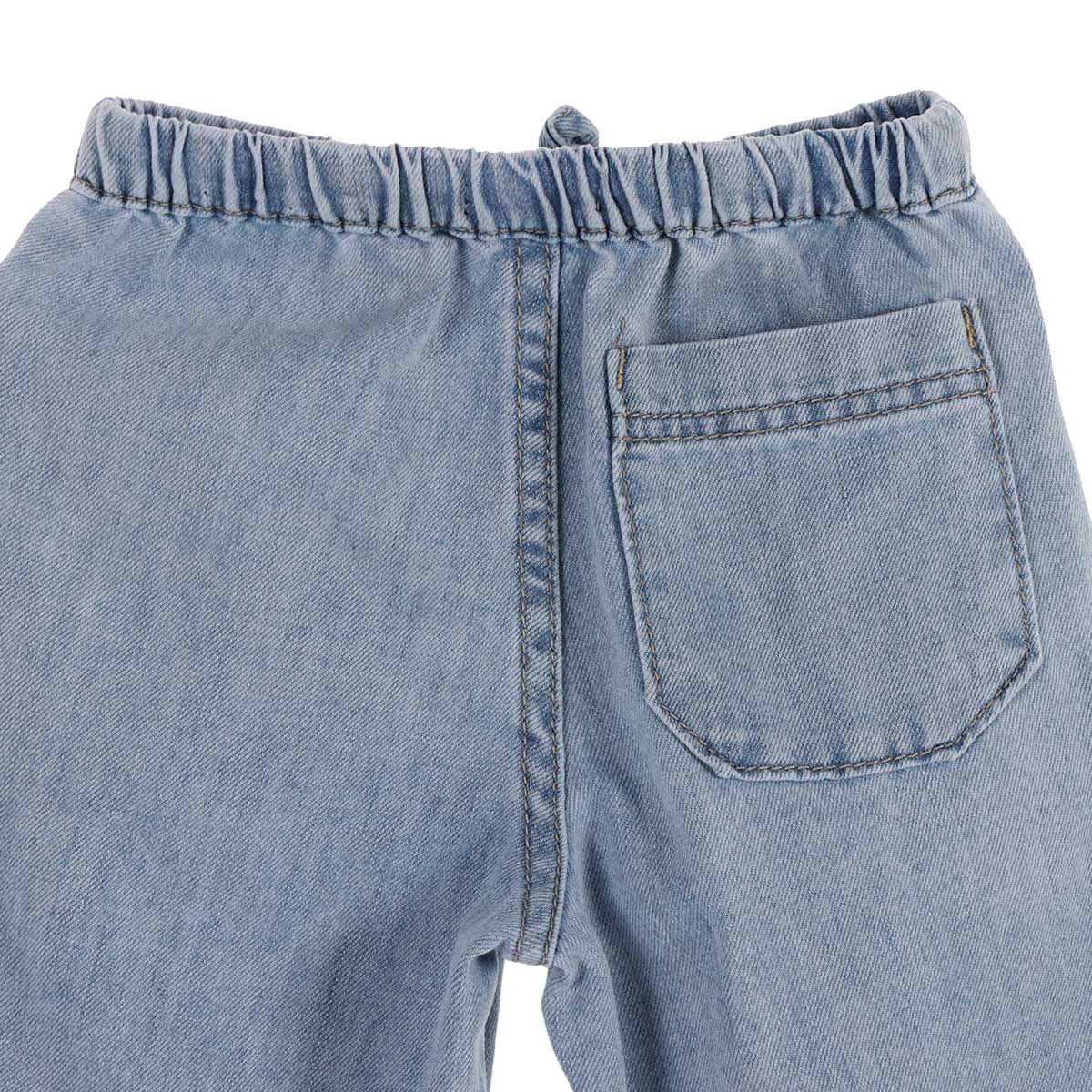 Jeans Wide Leg Cintura El&aacute;stica Jeanious para Ni&ntilde;a image number null