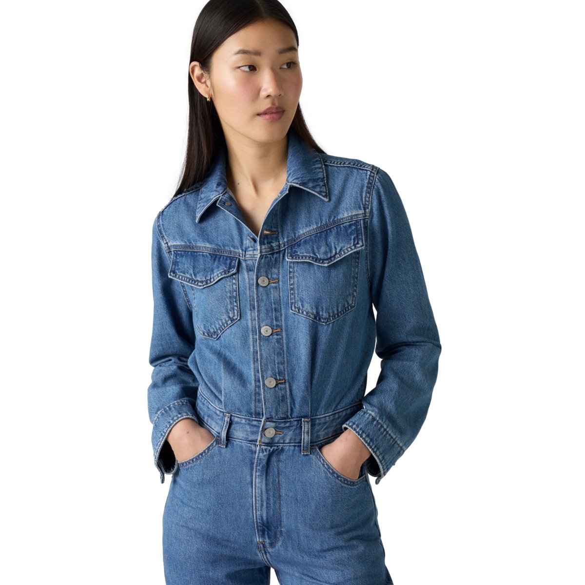Levi's&reg; Jumpsuit Western para Mujer image number null