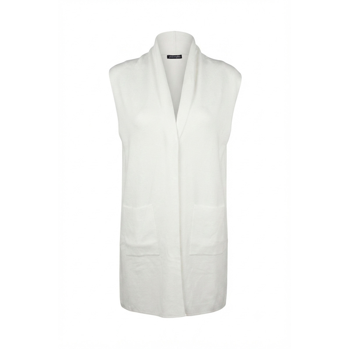 Chaleco De Punto Con Bolsillos Philosophy Para Mujer Junior image number null
