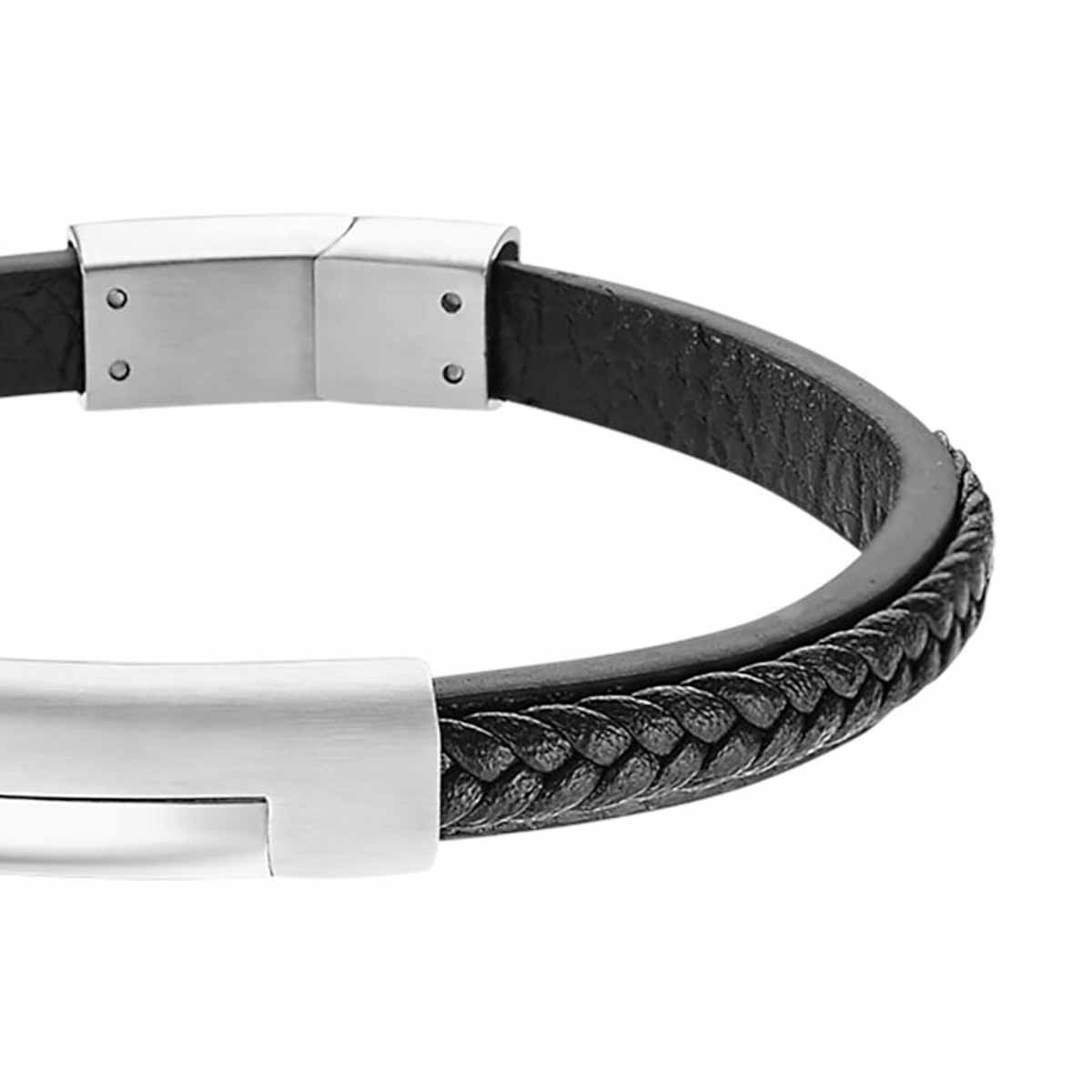 Pulsera de Piel Lotus Style para Hombre image number null