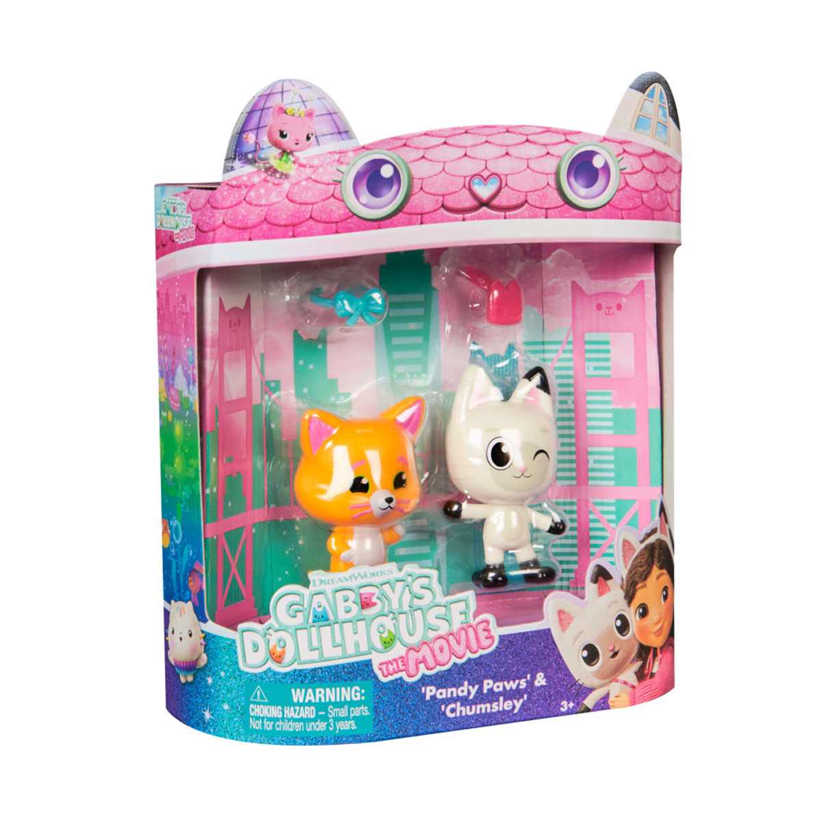 Gaby's Dollhouse La Pel&iacute;cula 2 Pack Cat Francisco image number null