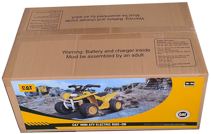 Caterpillar Montable Atv Para Ni&ntilde;os Cat image number null