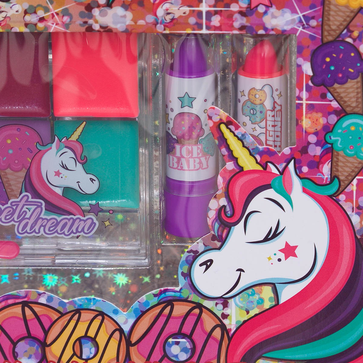Maquillaje brillante para ni&ntilde;a Go Fun image number null