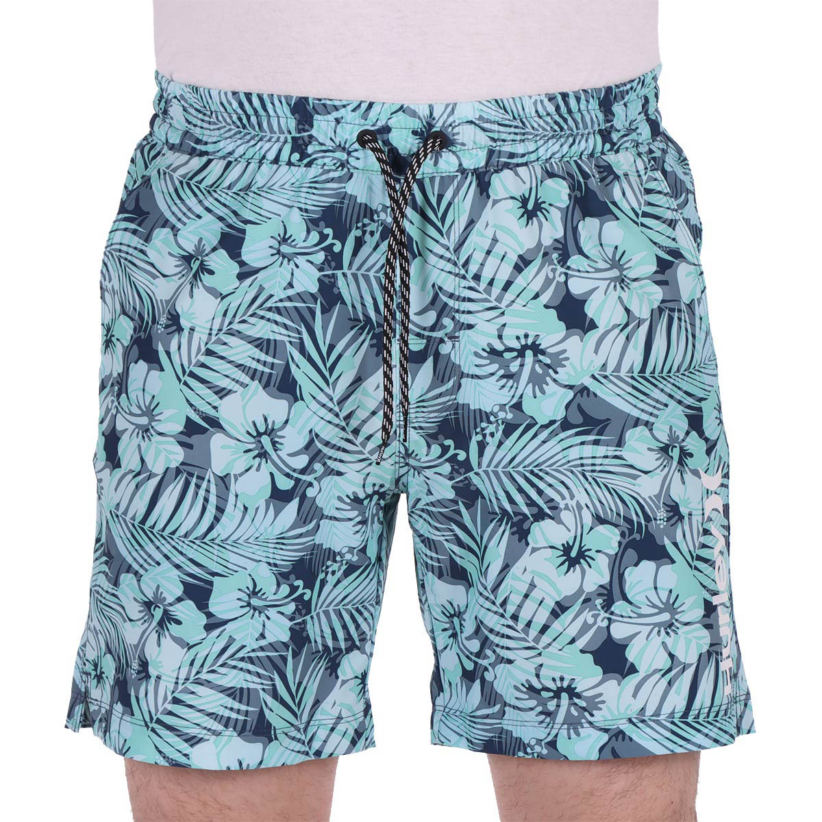 Traje de Ba&ntilde;o Estampado Floral Tropical Hurley para Hombre image number null