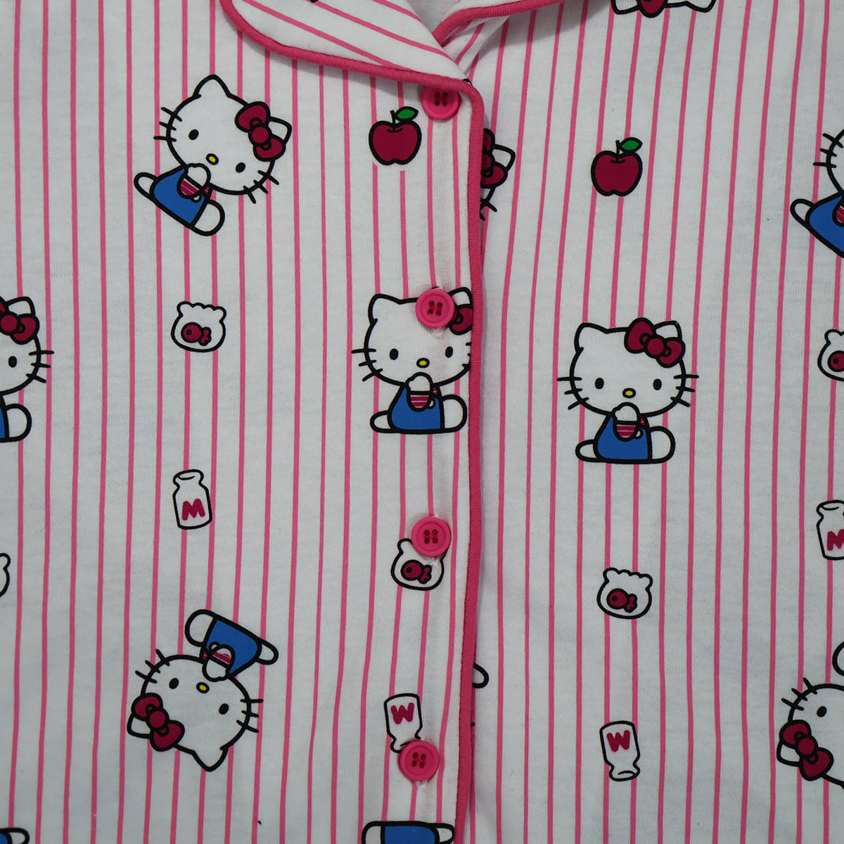 Pijama de Playera Manga Corta con Pantal&oacute;n Dise&ntilde;o Hello Kitty para Ni&ntilde;a image number null