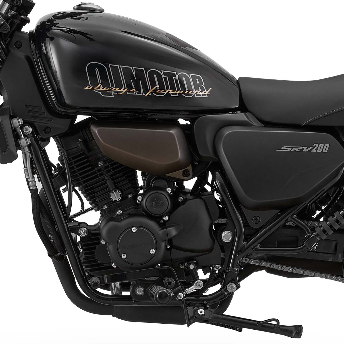 Motocicleta Qjmotor Srv 200 Negro 2026 image number null