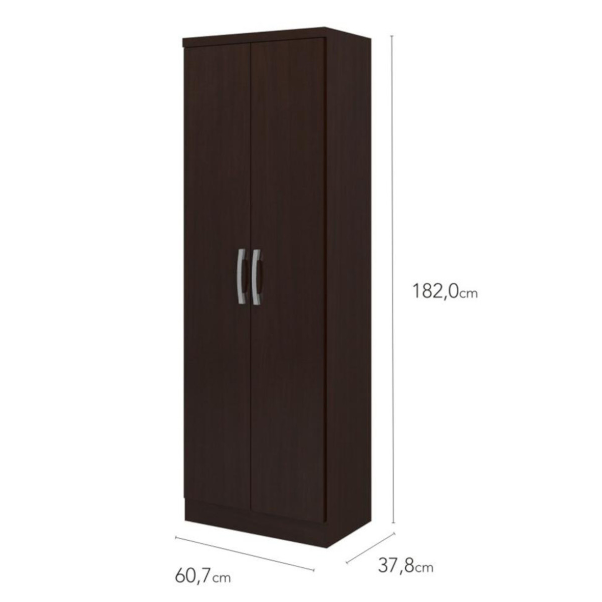 Ropero Multiusos Bertolini 424 Chocolate image number null