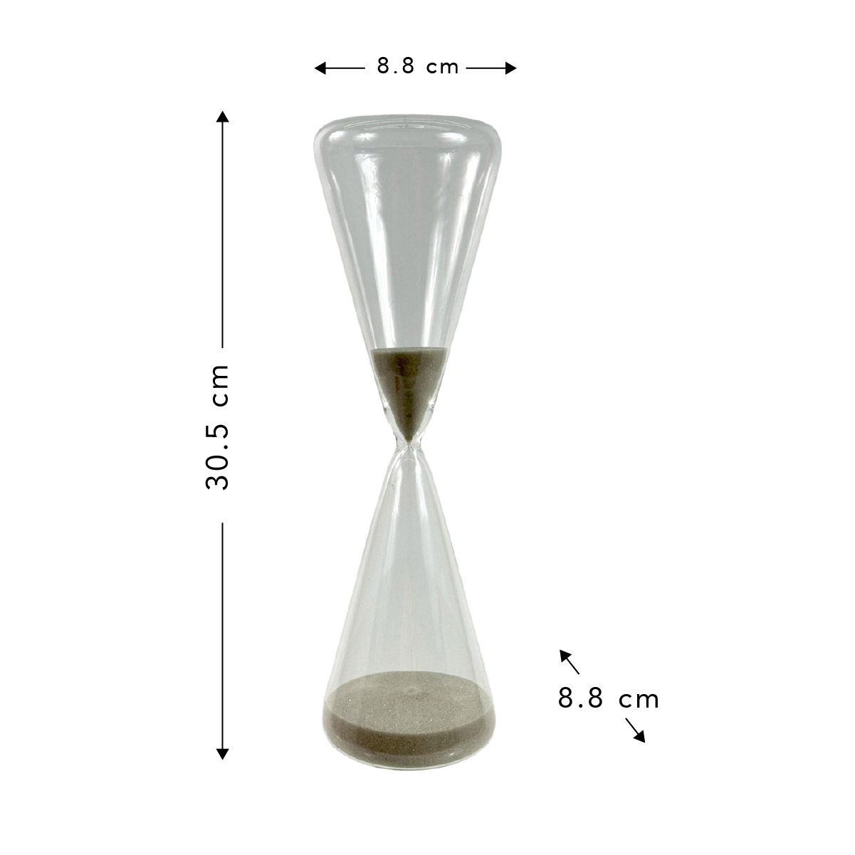 Reloj De Arena De 30Min Decor Concepts Vidrio image number null