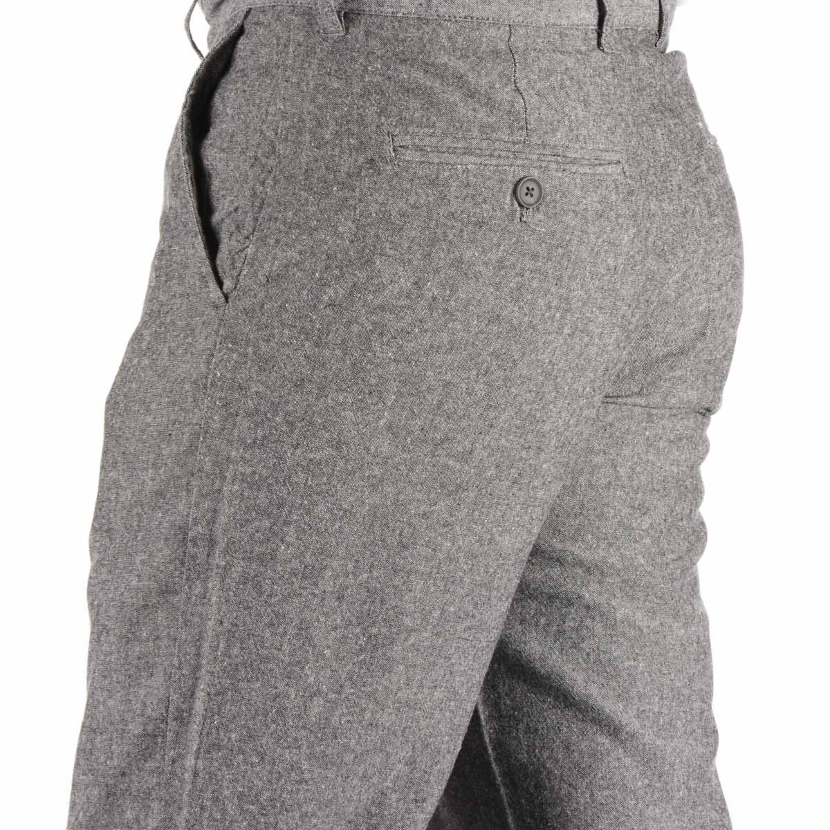 Pantal&oacute;n Lino Algod&oacute;n Regular Fit Casual J.opus Hombre image number null