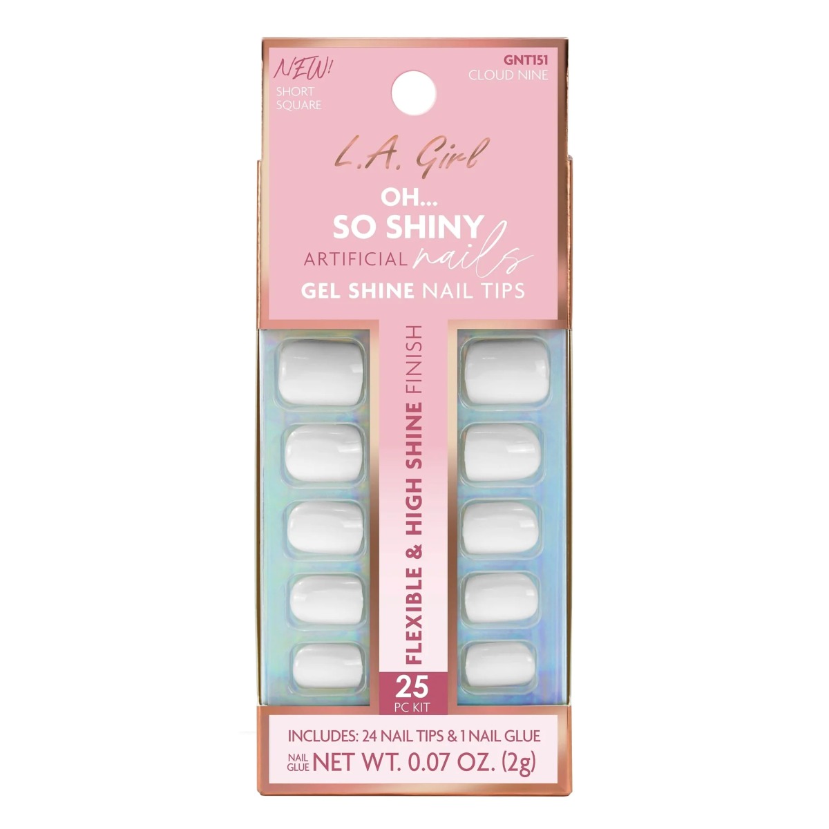 U&ntilde;as Postizas Cloud Nine White L.A. Girl image number null