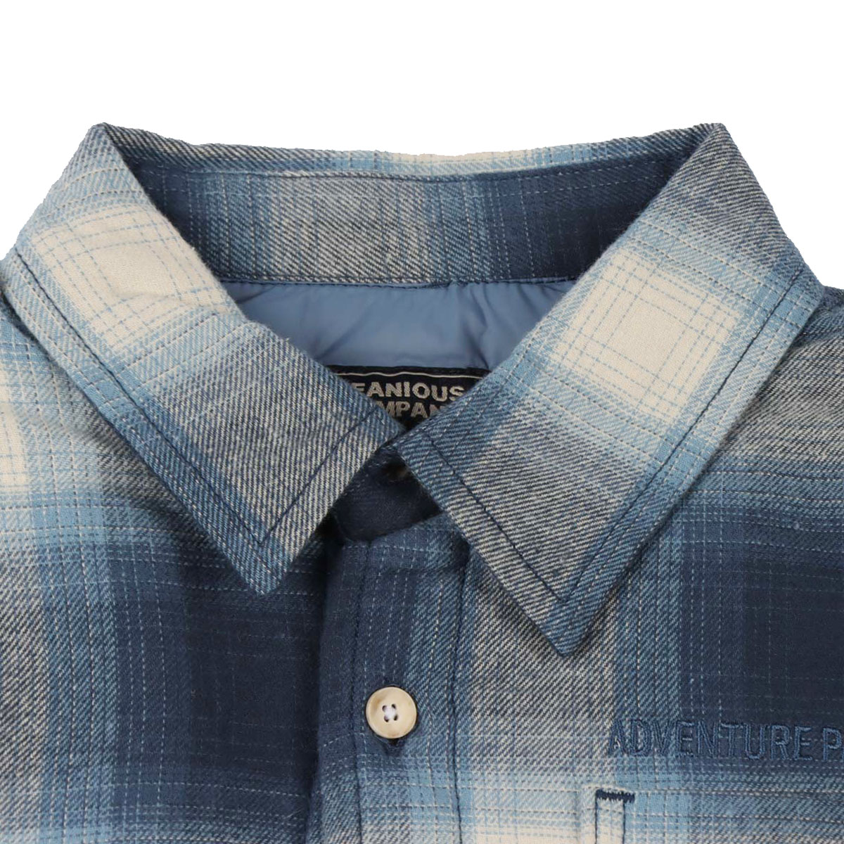 Sobrecamisa Cuadros Tonos Tierra de Algod&oacute;n Jeanious Ni&ntilde;o image number null