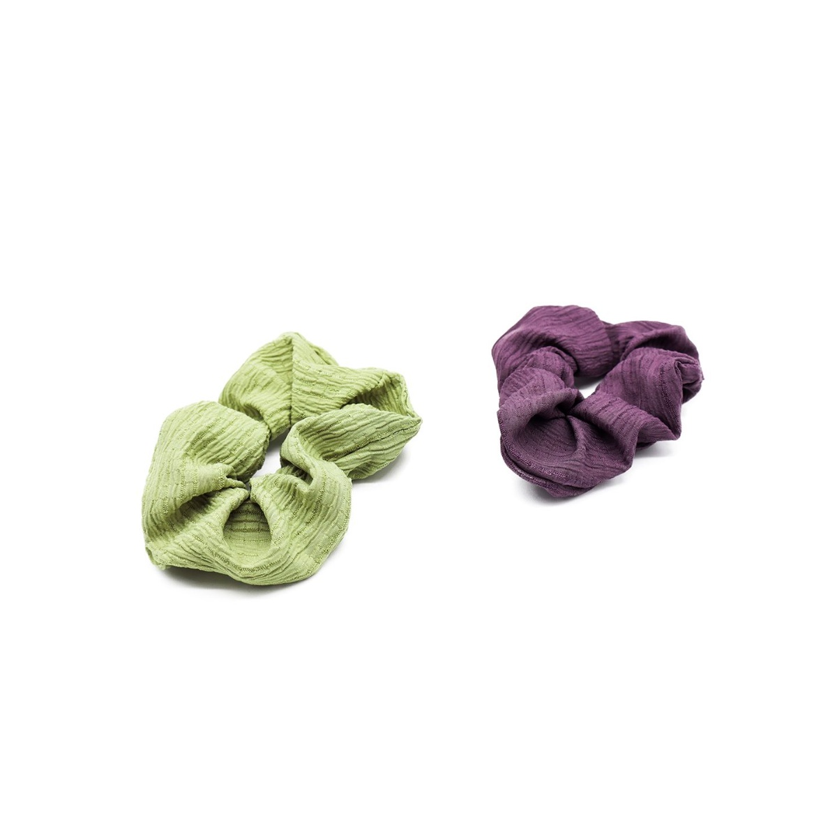 Juego 2 Donas  Verde Y Morado Ponette image number null