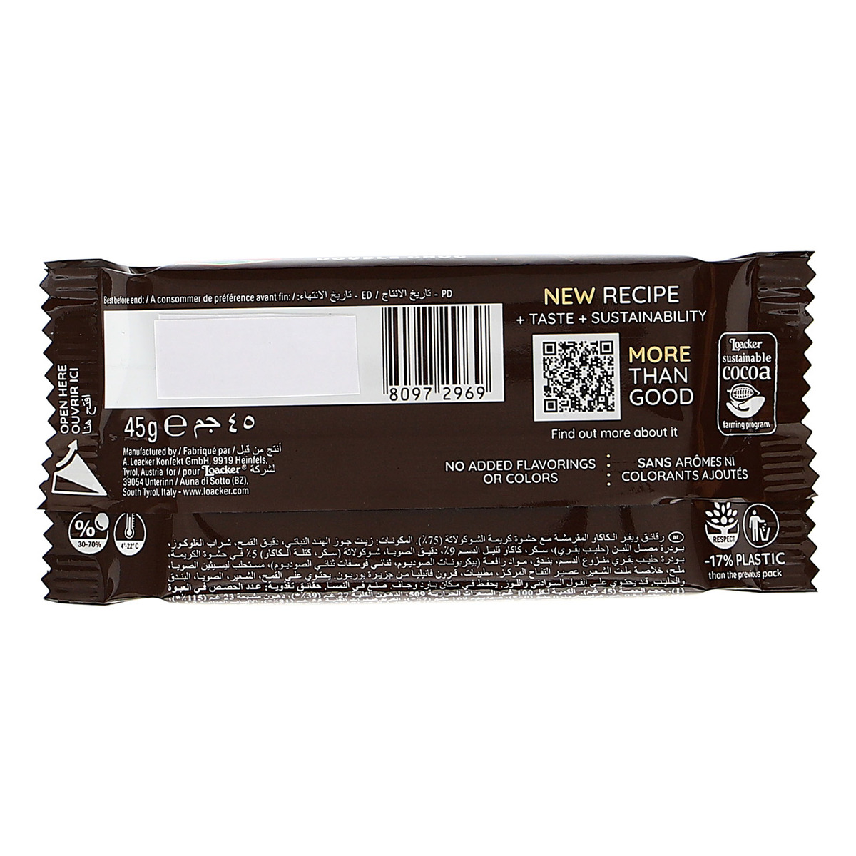 Loacker Clas 45 G Dob. Choc image number null