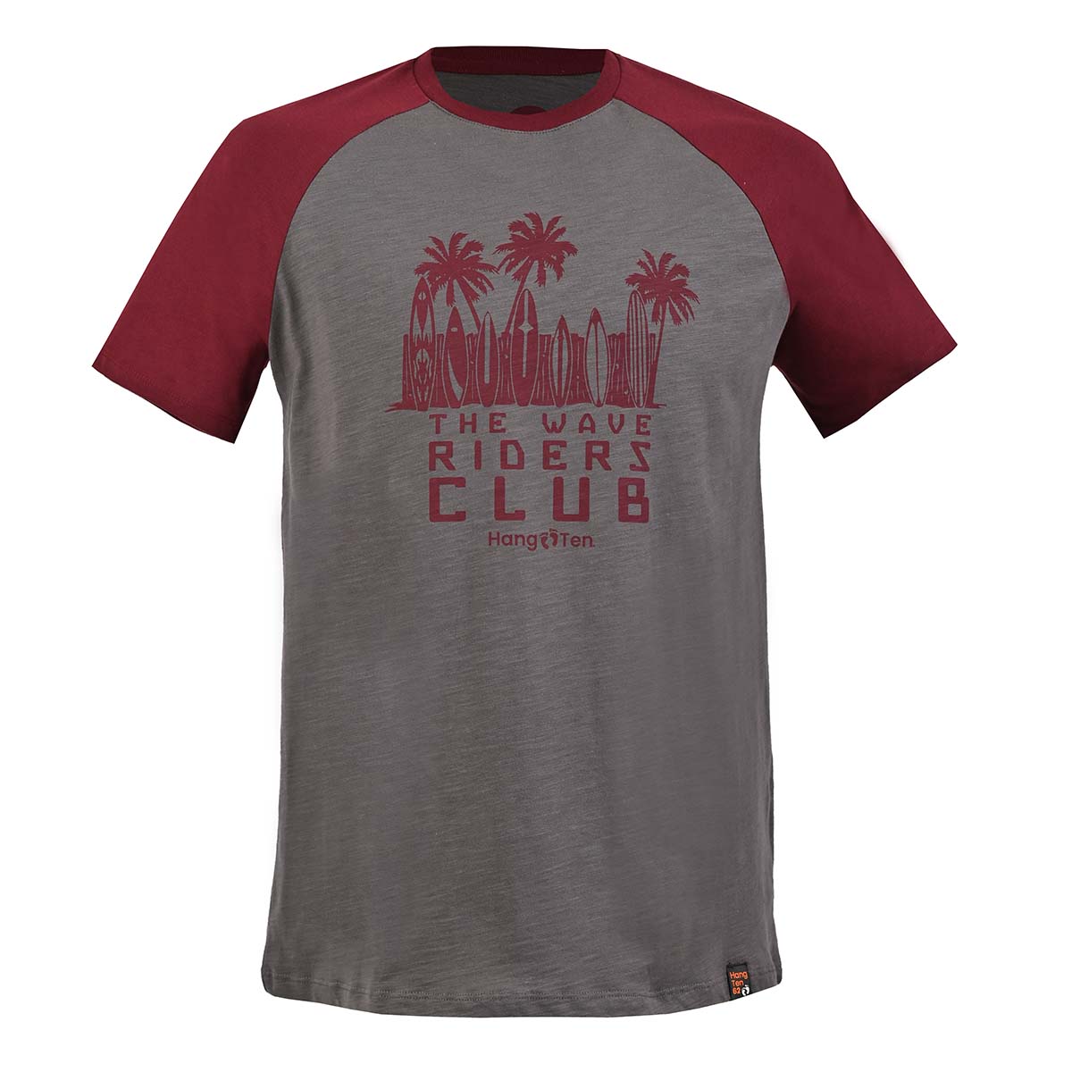 Playera Cuello Redondo Hang Ten Manga Corta para Hombre image number null