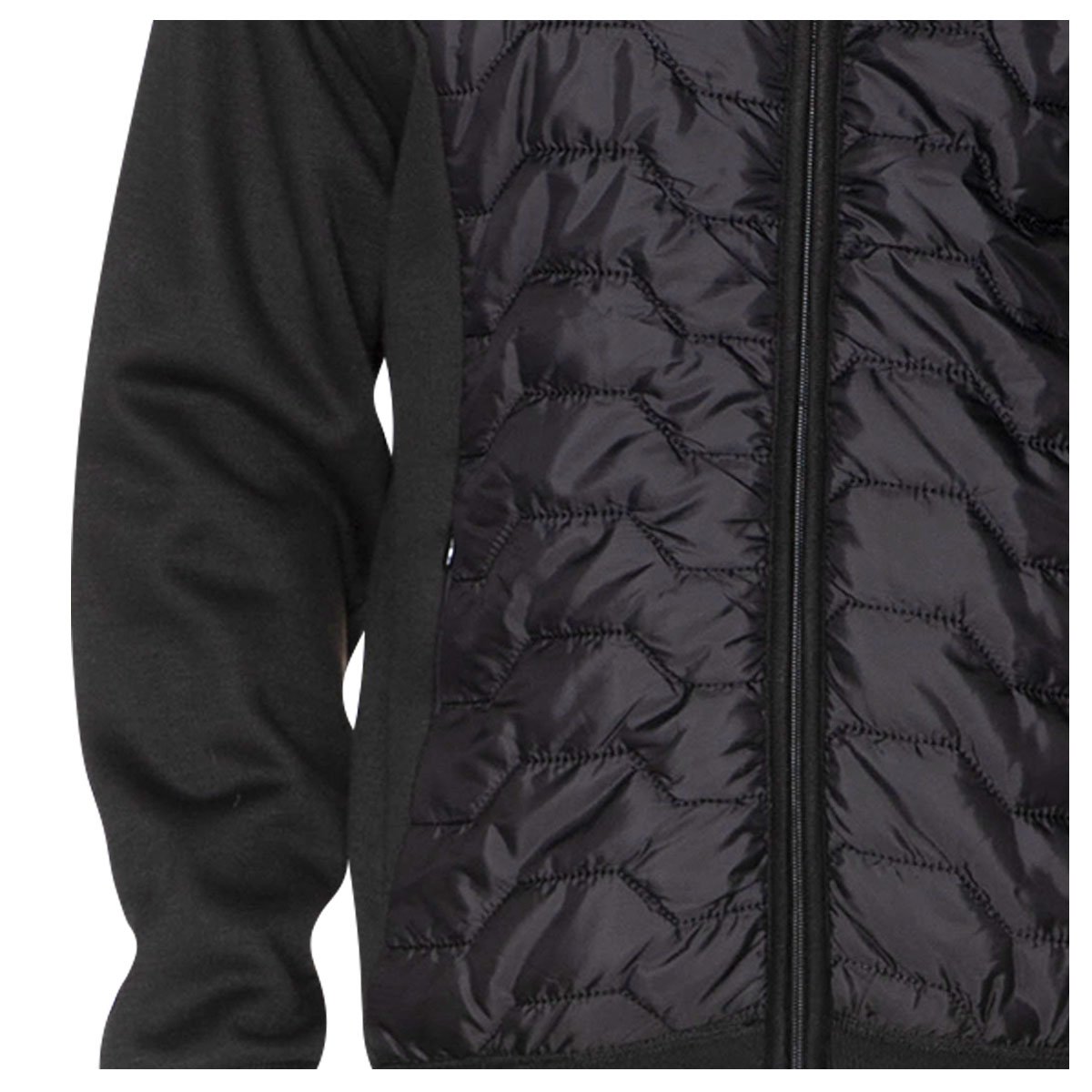 Chamarra con Cuello Mock Banana Limon para Hombre image number null