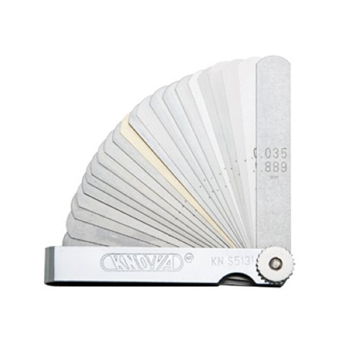 Calibrador de 32 Hojas Std y Mm. Combinado Knova image number null