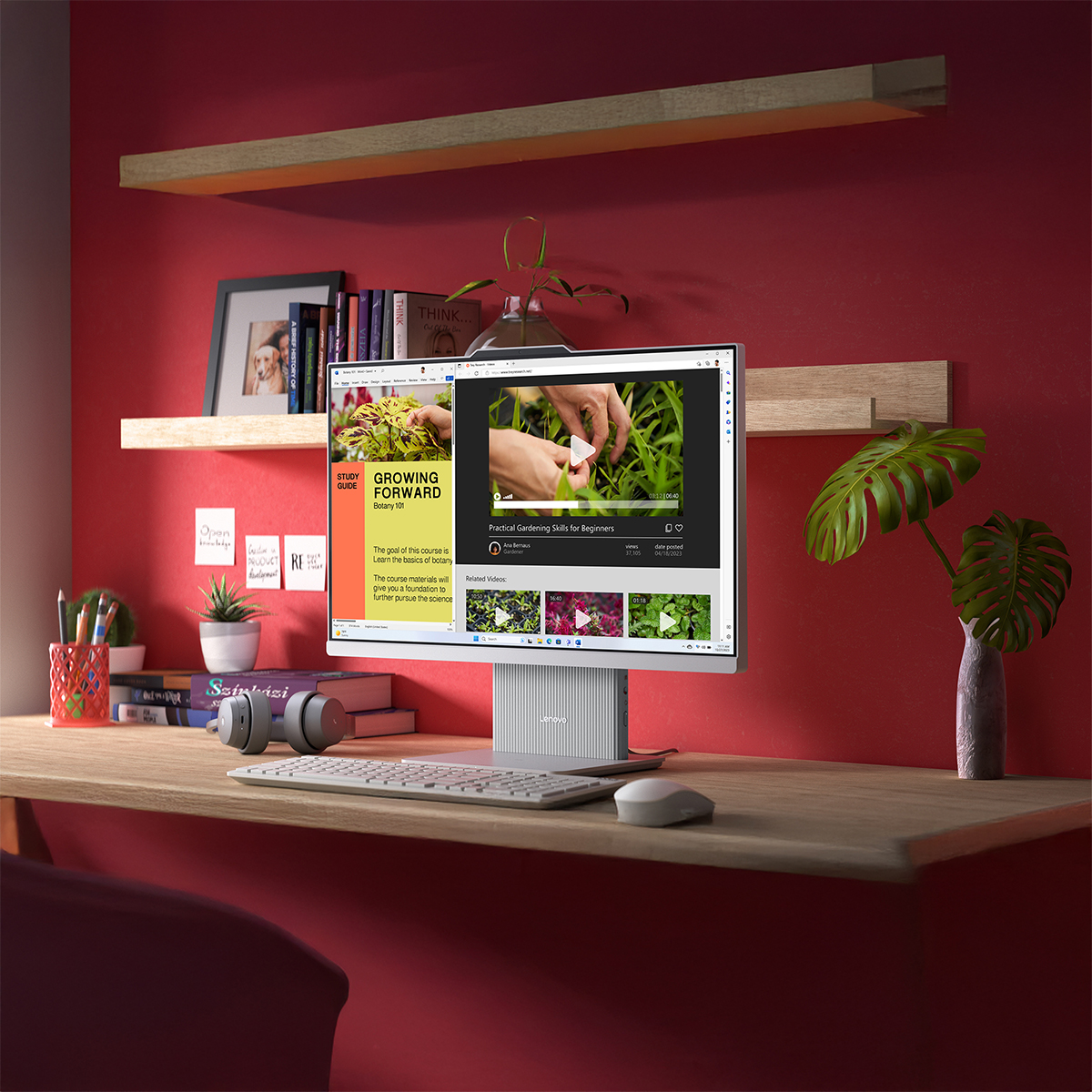 Desktop All In One Lenovo IdeaCentre 23.8 Intel Core i5-13420H / 8 n&uacute;cleos /16 GB RAM /512 GB SSD Windows 11 Home" image number null