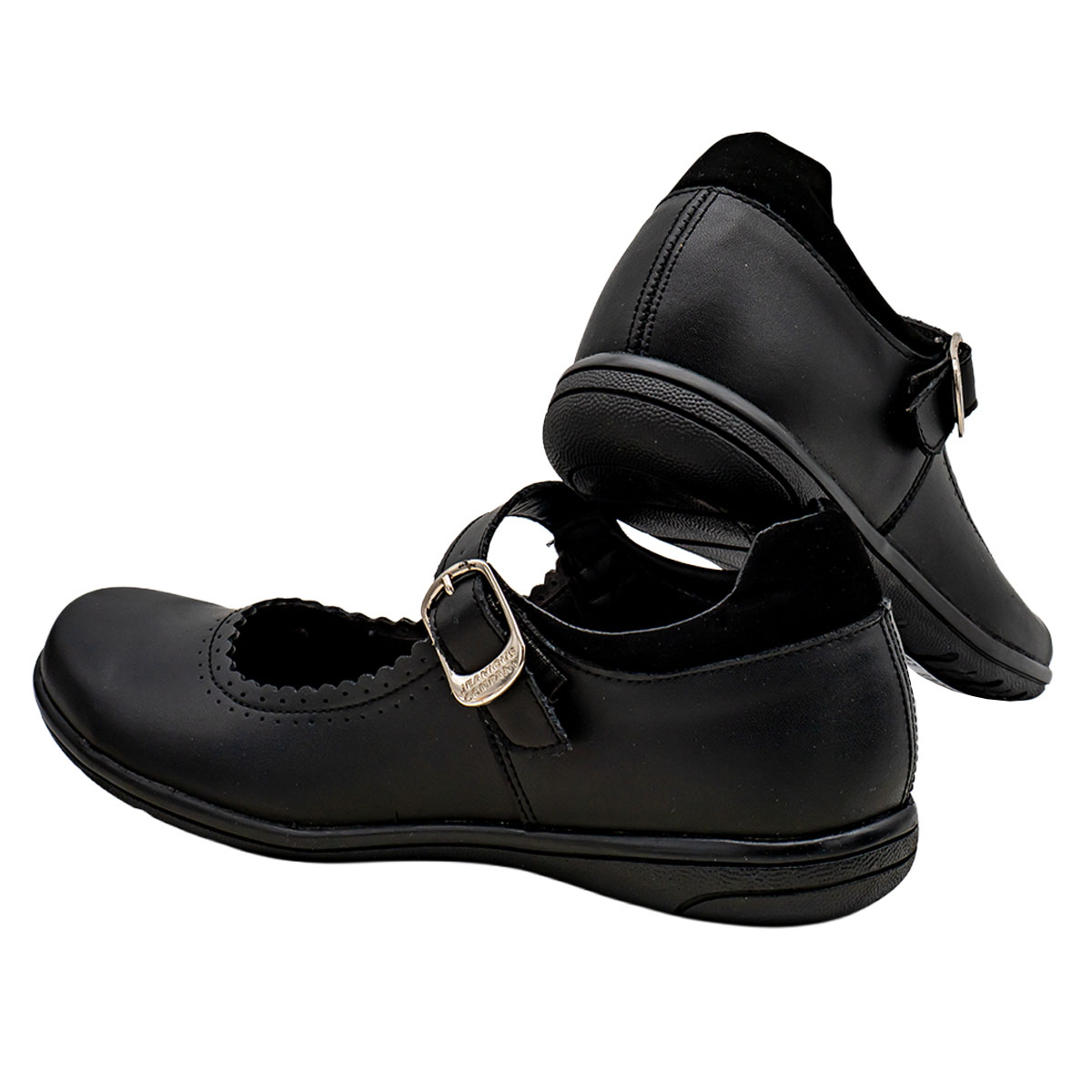 Zapato Escolar Con Hebilla 18-21 Negro Jeanious image number null