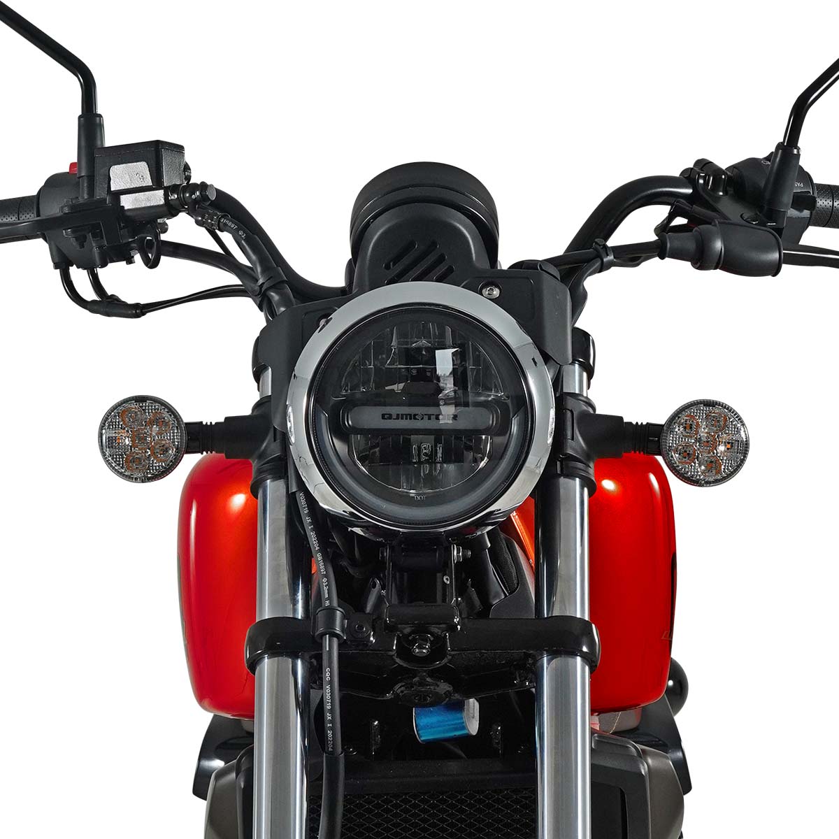 Motocicleta Chopper Qjmotor Srv 200 2025 Rojo image number null
