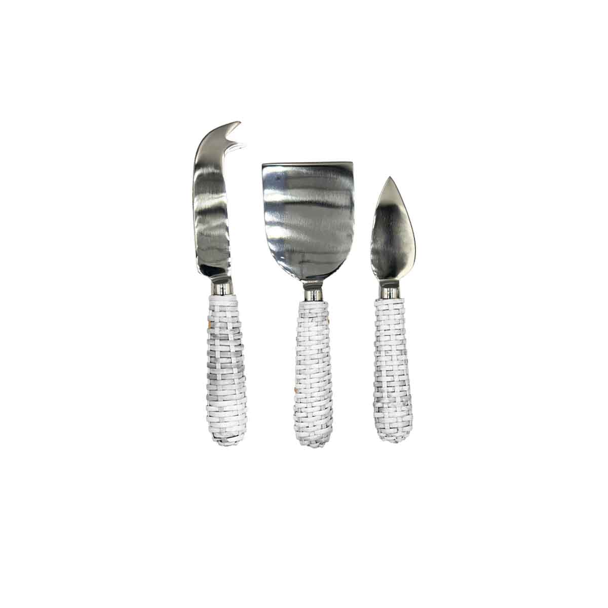 Home Nature Set 3 Servidores de Queso Mango Mimbre image number null