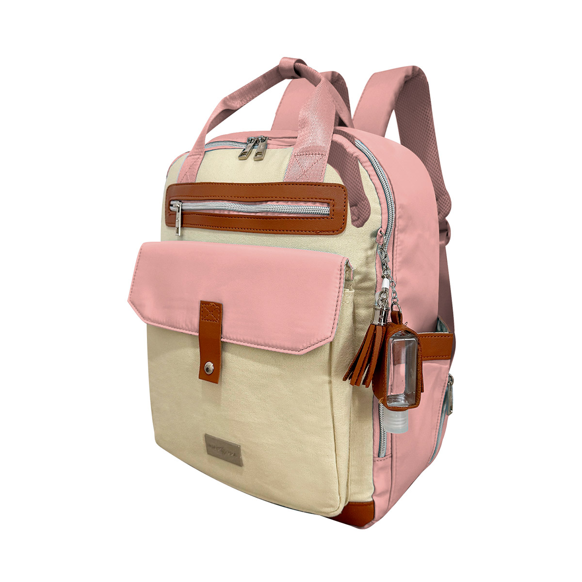 Pa&ntilde;alera Peaktour Tipo Backpack Rosa Modelo Giza image number null