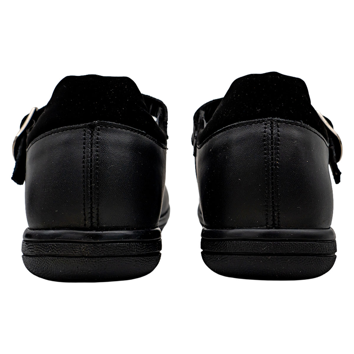 Zapato Escolar Con Hebilla 18-21 Negro Jeanious image number null