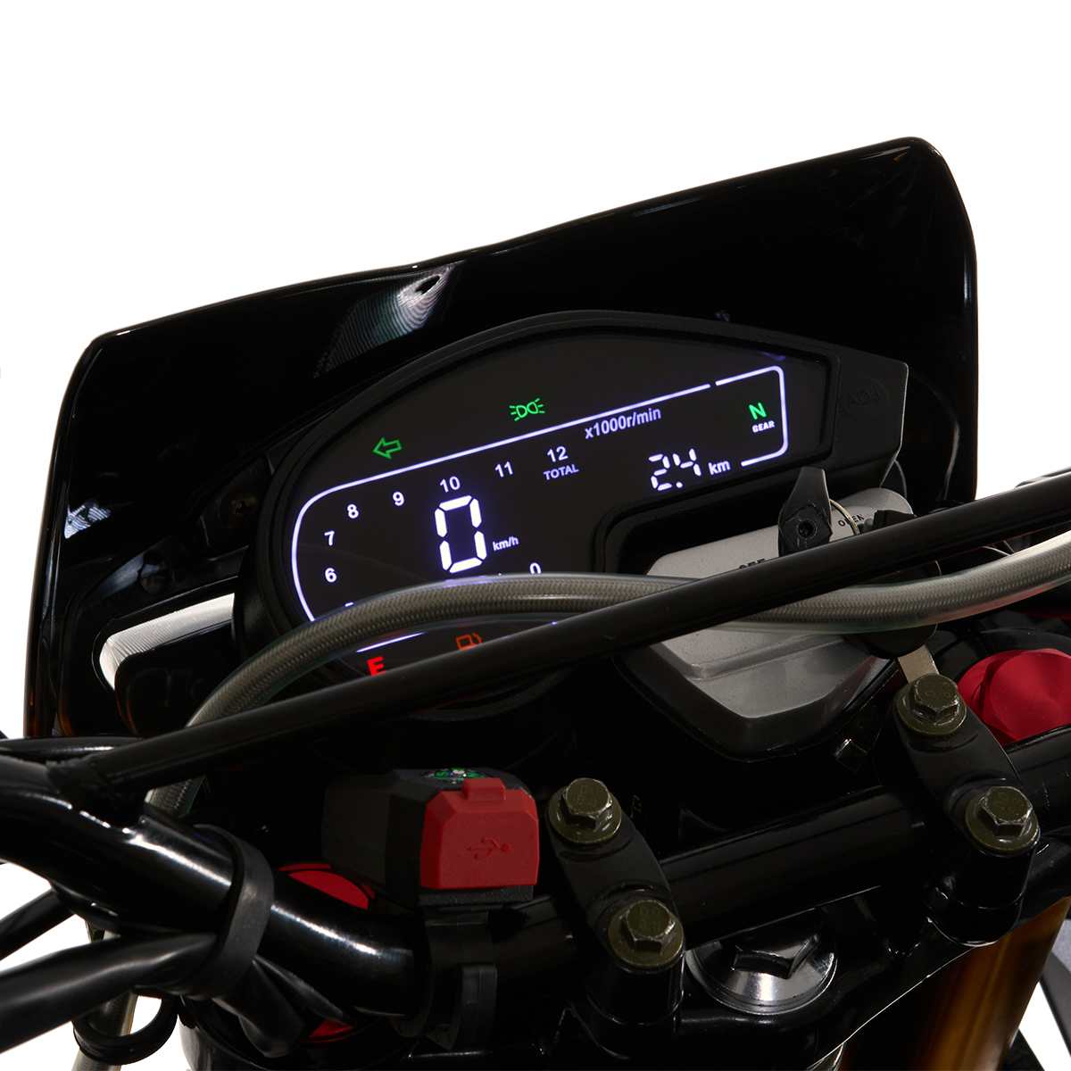 Motocicleta Doble Proposito Treck Motors Tigercat 300 Verde 2026 image number null