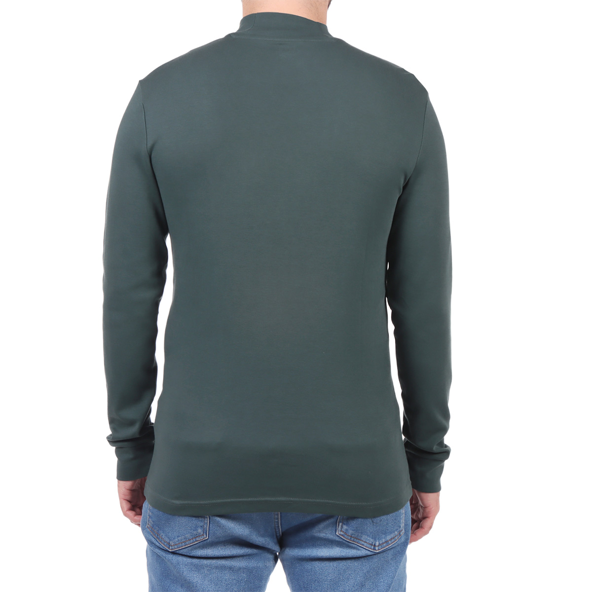 Su&eacute;ter Cuello Mock 100% Algod&oacute;n OVS para Hombre image number null