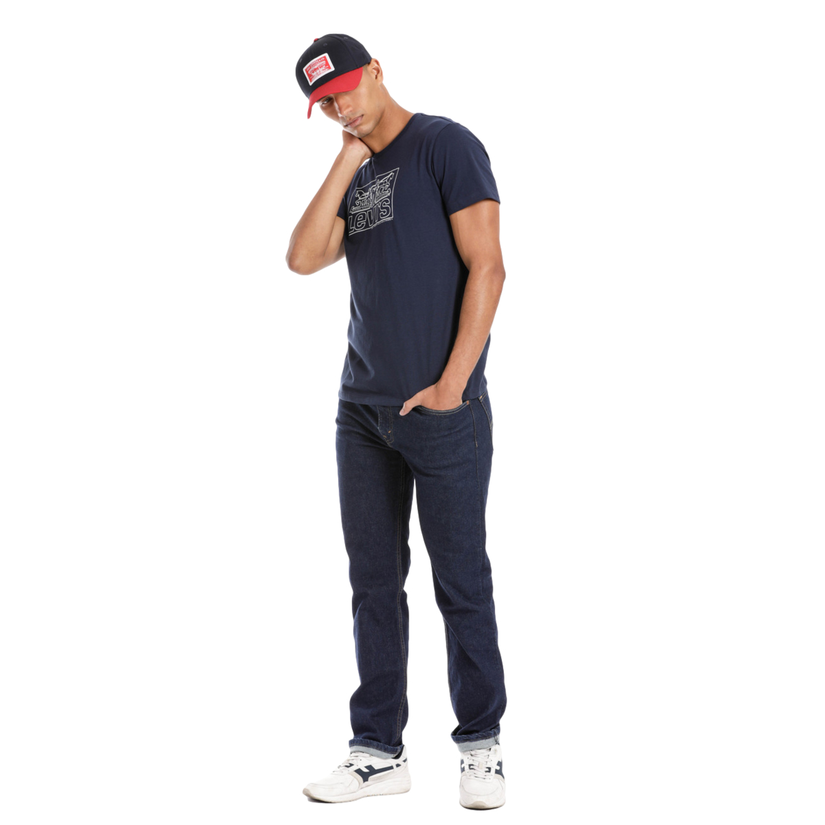 Jeans B&aacute;sico Pierna Slim Levi's Para Hombre Universitario image number null