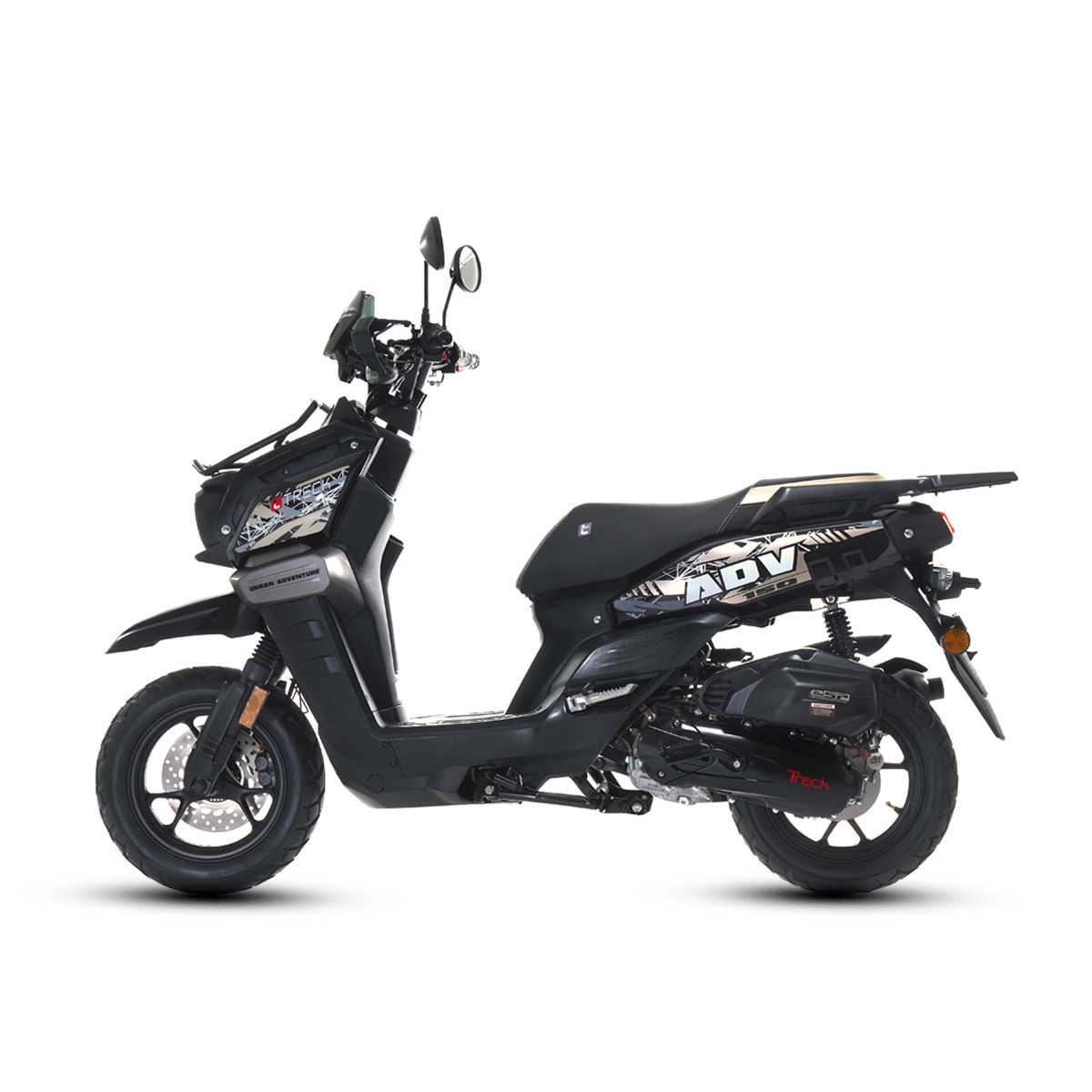 Motoneta Treck Motors Acorazada 150 Dorado/Negro image number null