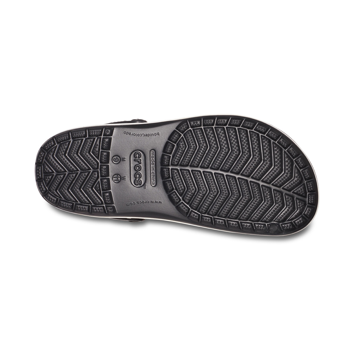 Sandalia Para Hombre Negro Crocs image number null