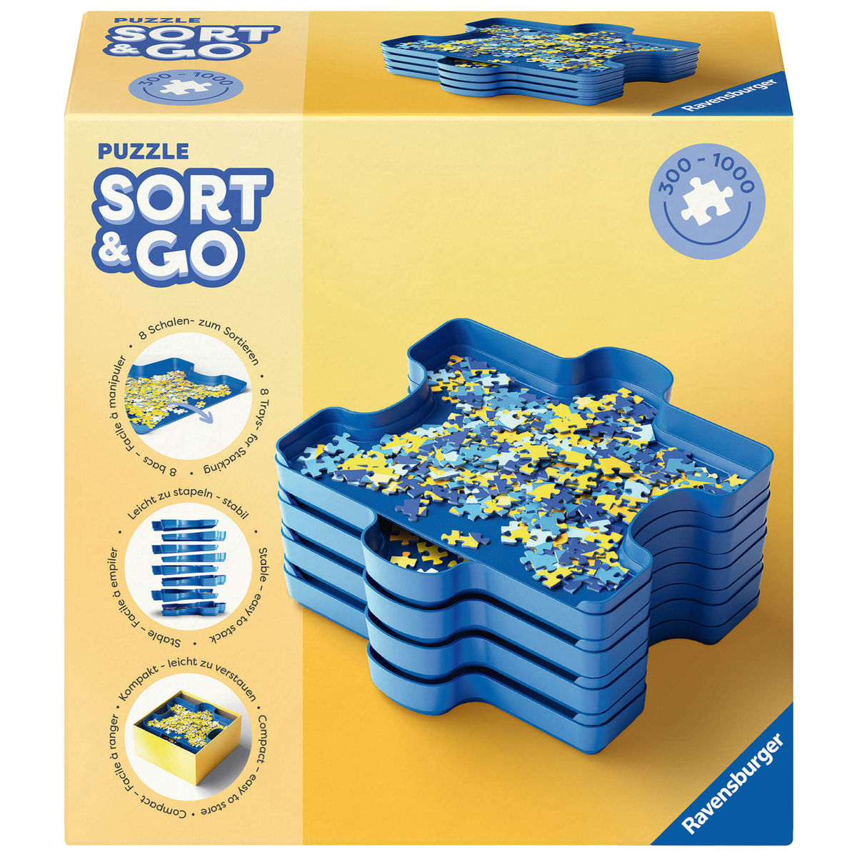 Organizador para Rompecabezas Sort & Go RAVENSBURGER image number null
