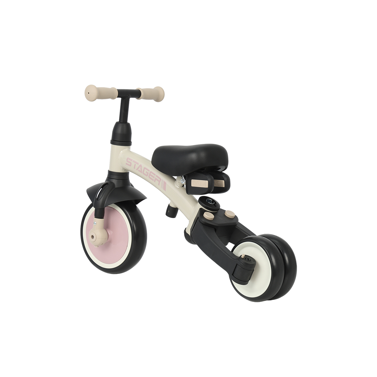 Triciclo Stager 3 In 1 Rosa Prinsel image number null