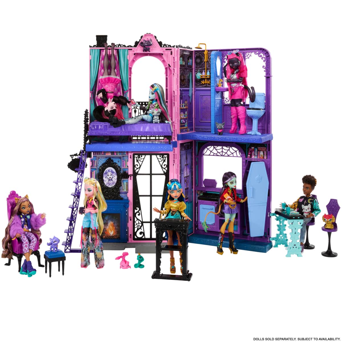 Monster High Casa De Mu Ecas Hotel Boo Tique Mattel image number null