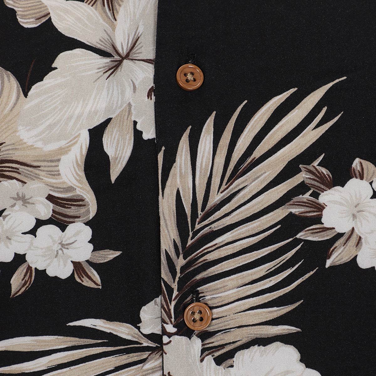 Camisa Estampado Flores Manga Corta Fukka para Hombre Plus image number null