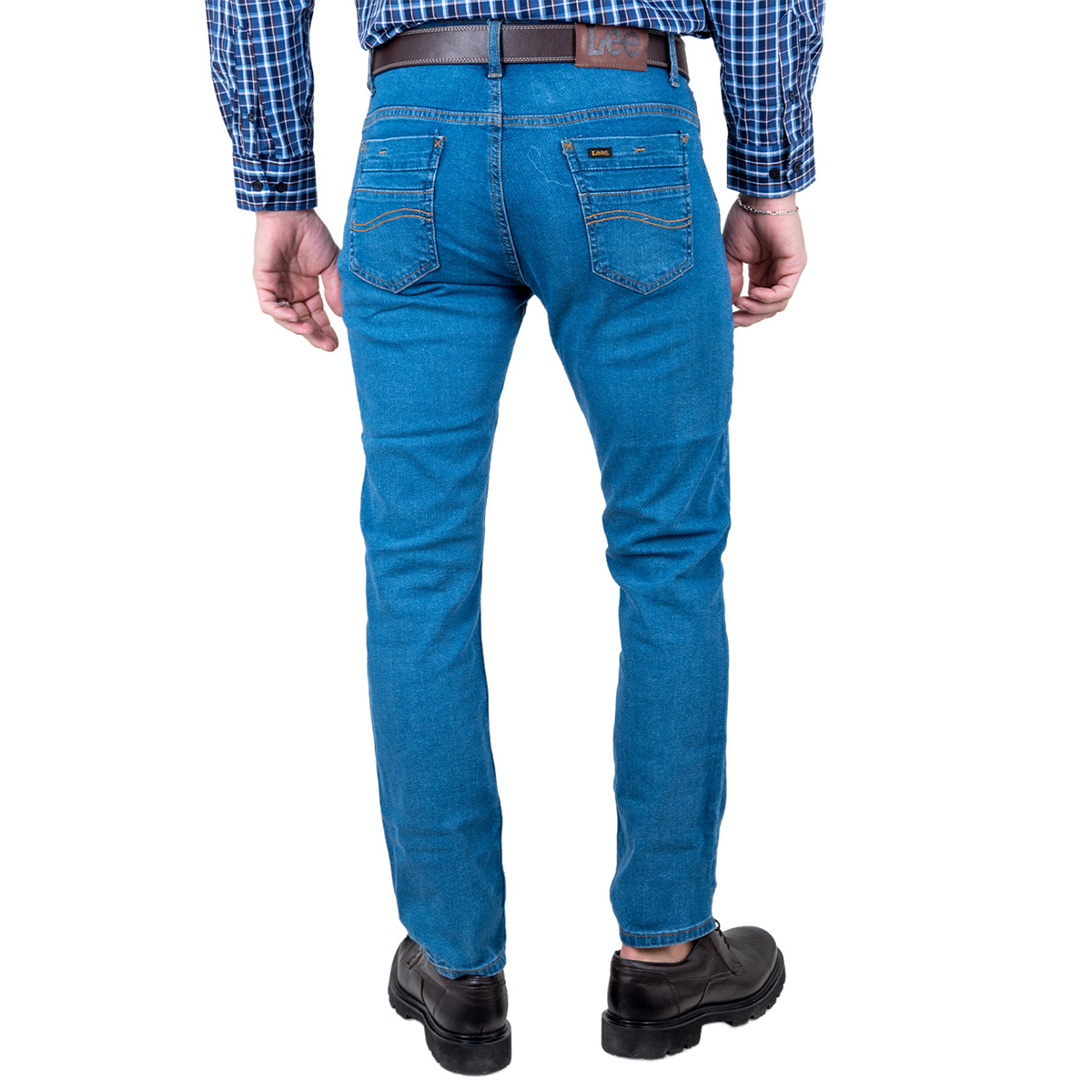 Jeans Slim Fit Lee Azul Claro para Hombre image number null