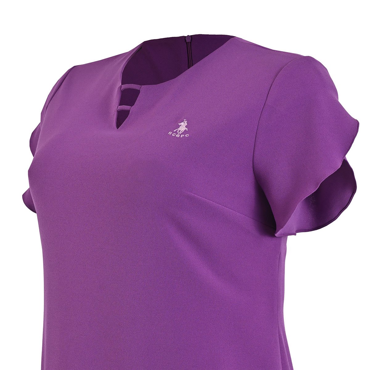 Vestido Manga Corta Polo Club para Mujer Curvy image number null