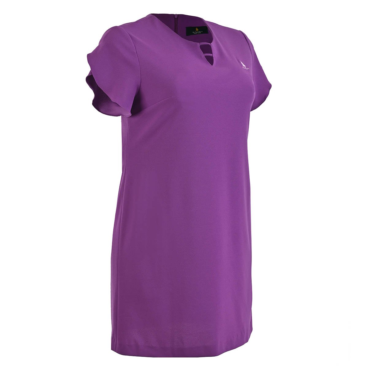 Vestido Manga Corta Polo Club para Mujer Curvy image number null