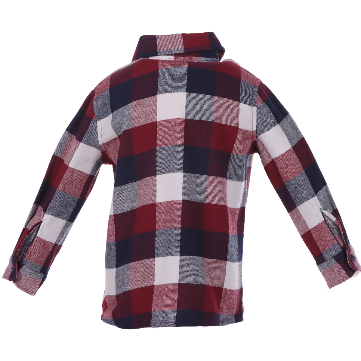 Camisa Franela Dise&ntilde;o Cuadros Jeanious Toddler para Ni&ntilde;o image number null