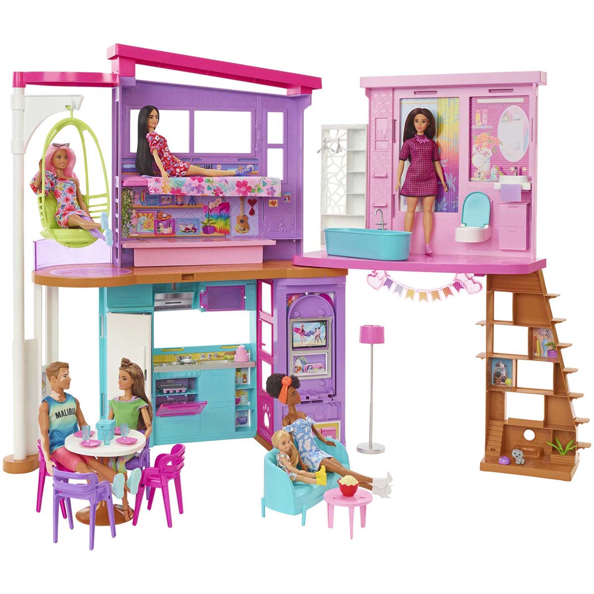 Barbie Casa de Mu&ntilde;ecas Malibu image number null