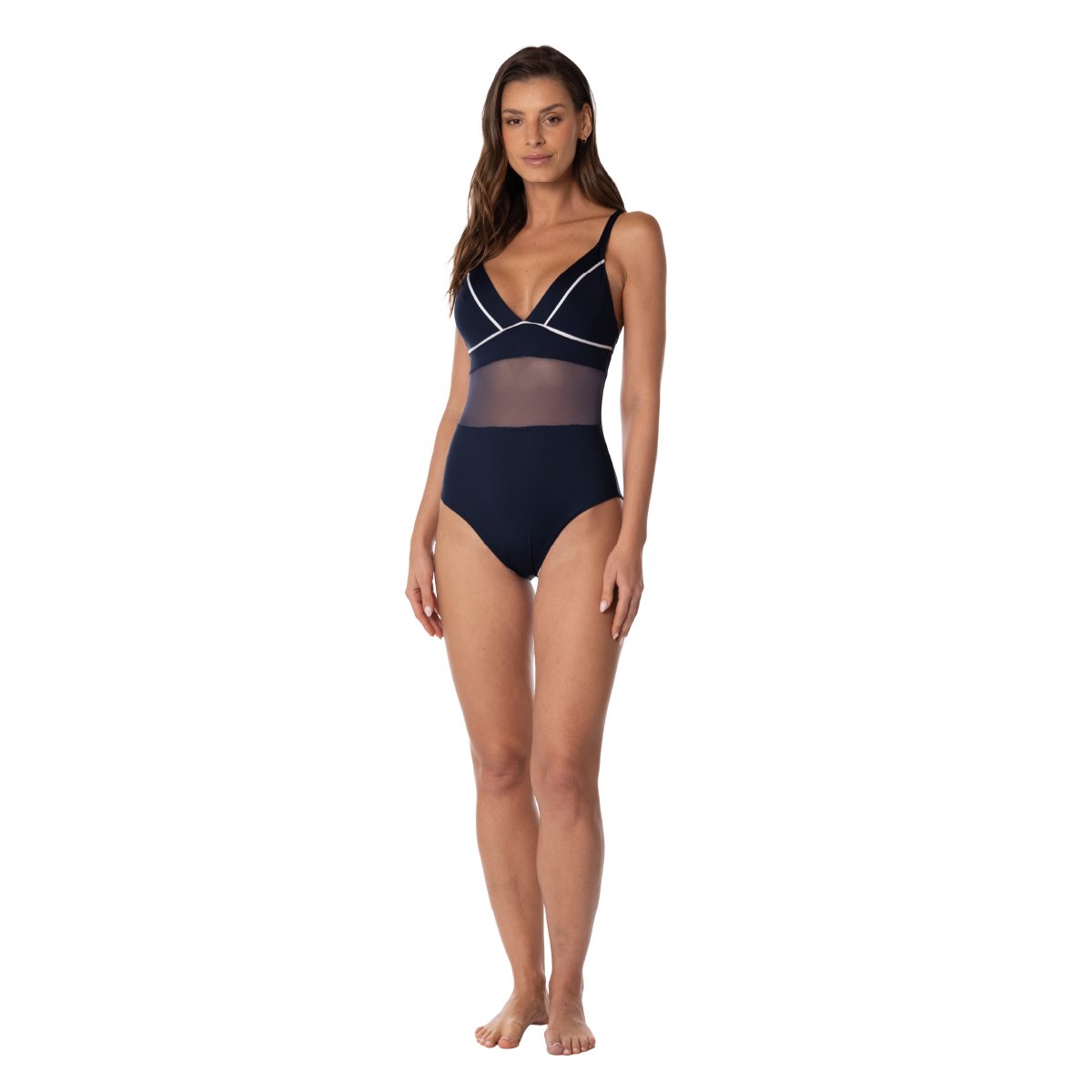 Traje De Ba&ntilde;o Con transparencia Kibys para Mujer image number null
