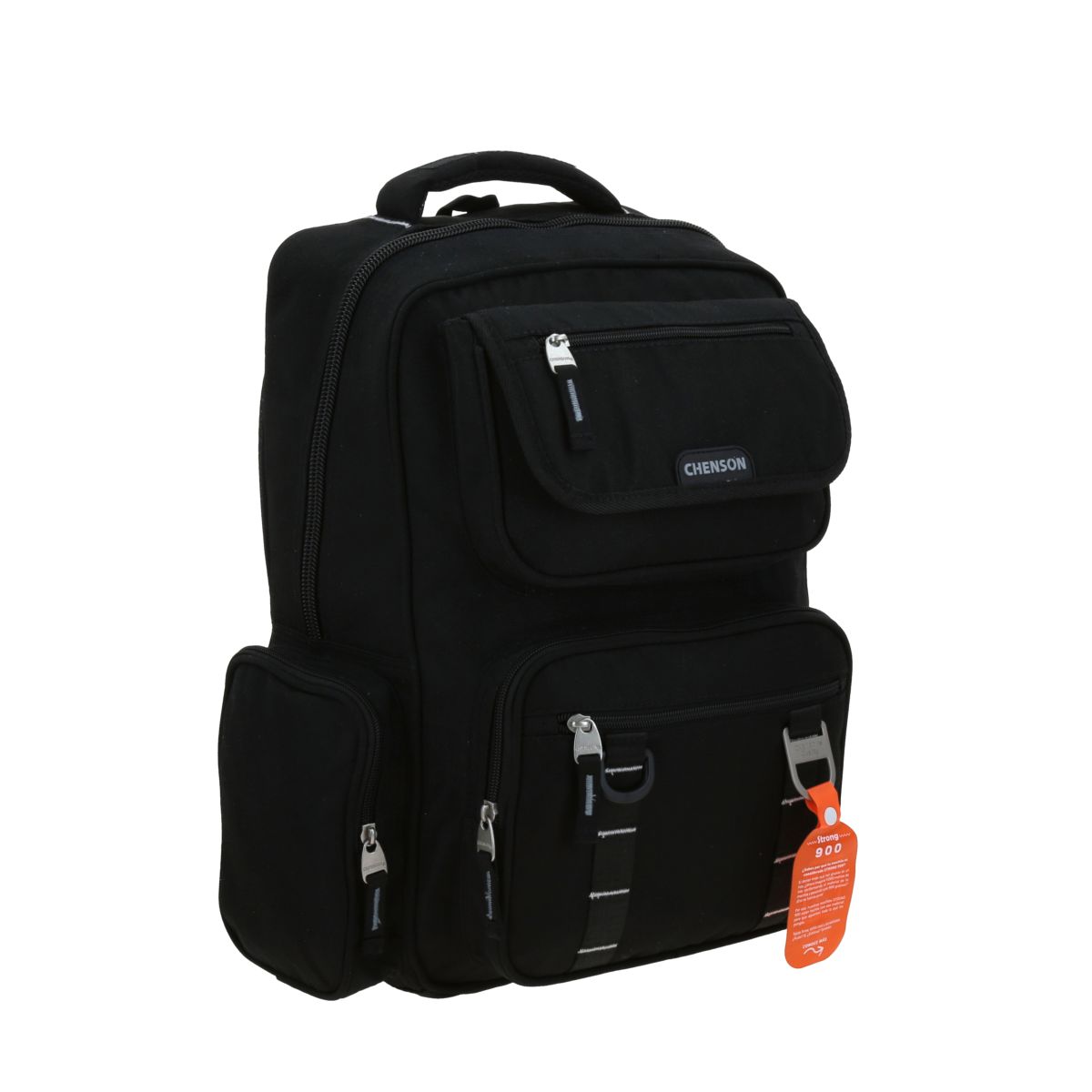 Mochila Grande Chenson Negro Stro image number null