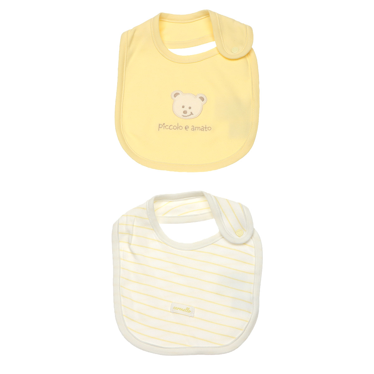 Pack 2 Baberos Dise&ntilde;o Osito Y Rayas CAROSELLO para Beb&eacute; image number null