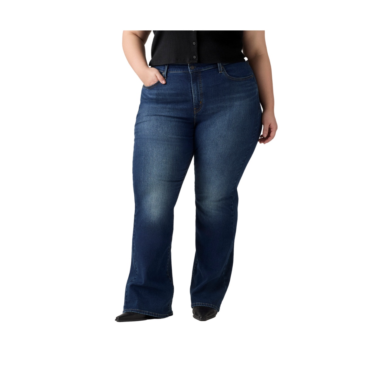 Jeans 726 Hr Flare Levis para Mujer Curvy image number null
