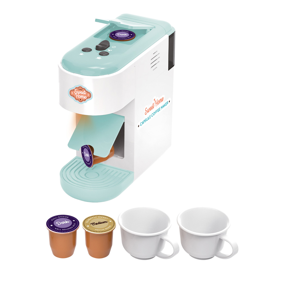 Sweet Home Cafetera De Capsulas Con Luces Y Sonido image number null