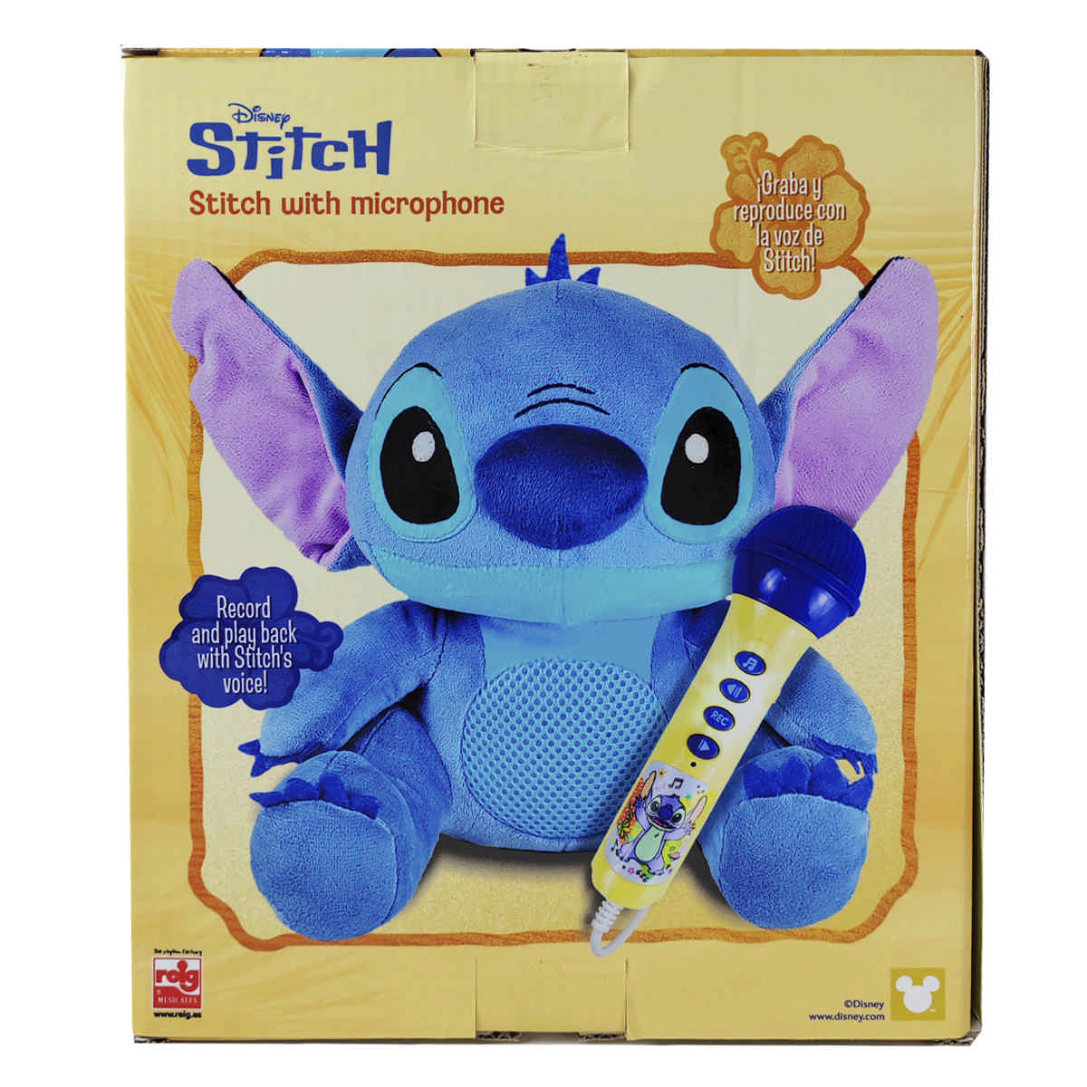 Stitch Amplificador Con Microfono Disney image number null