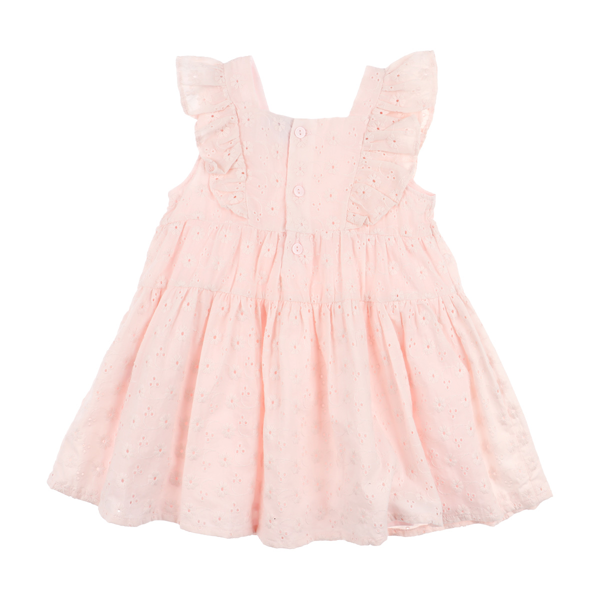 Conjunto Vestido y Pa&ntilde;alero Algod&oacute;n Carosello Beb&eacute; Ni&ntilde;a image number null