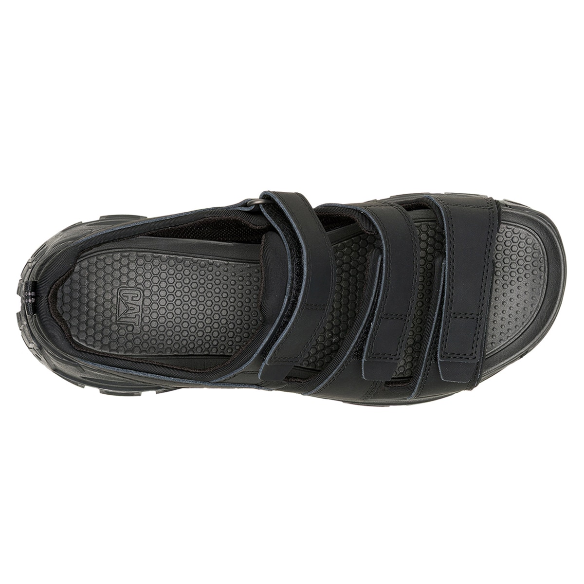 Sandalia en Piel Criterion Caterpillar Negro para Hombre image number null