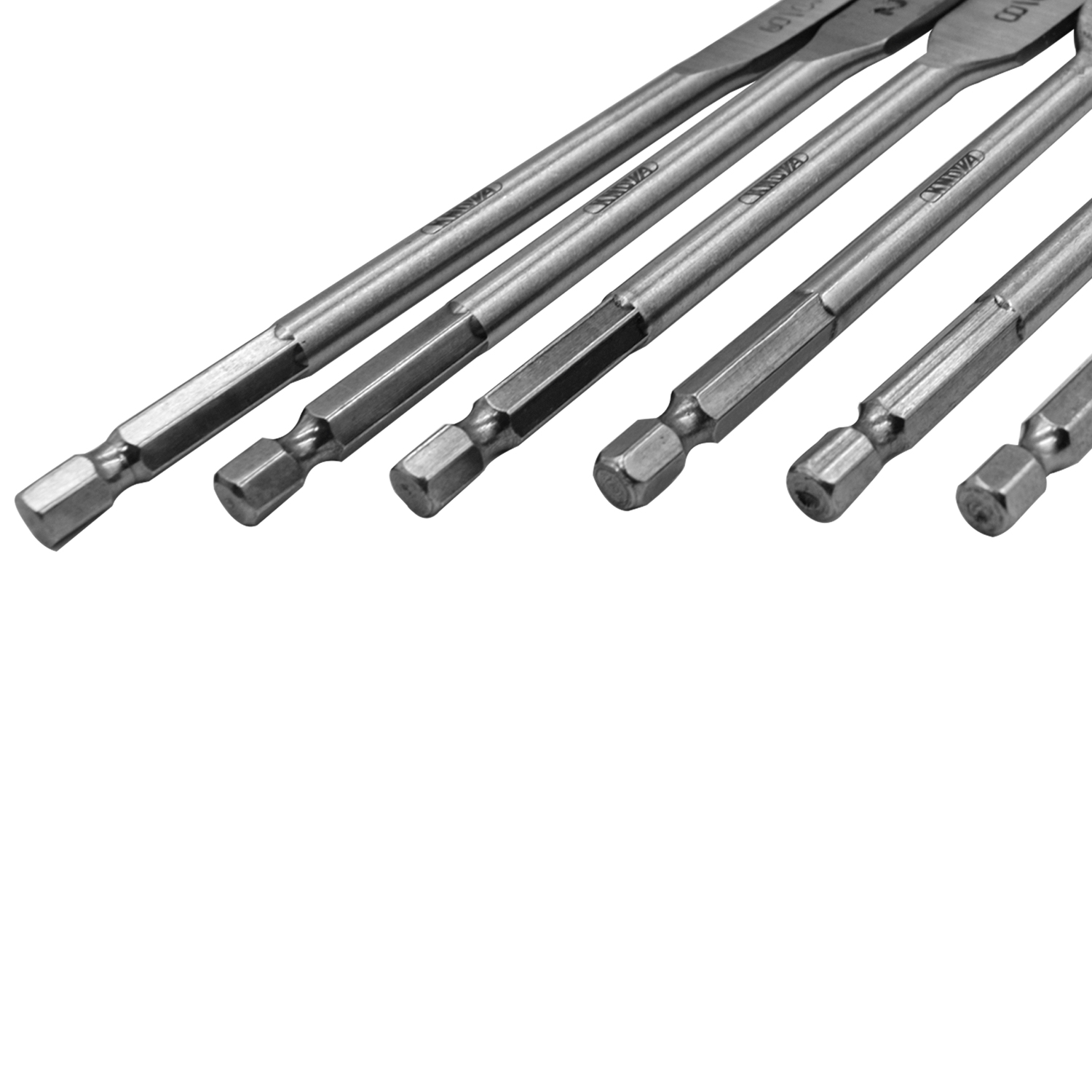 Juego con 6 Brocas Planas Para Madera Kn 7646 Knova image number null